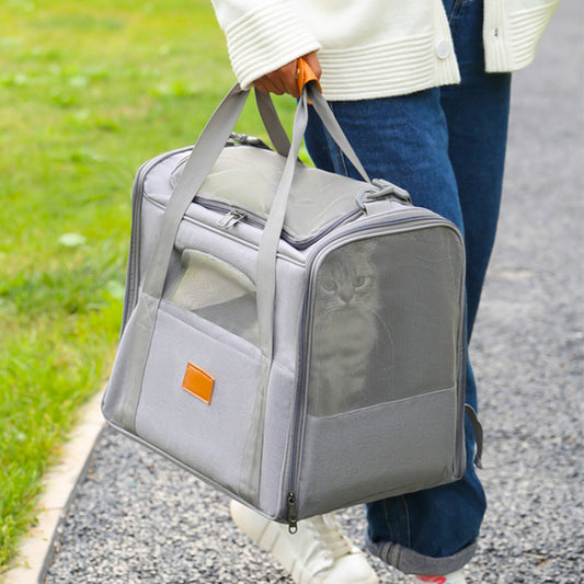 Borsa Trasportino Gatti Cani Cuscino Pieghevole Oxford by Dog Moda