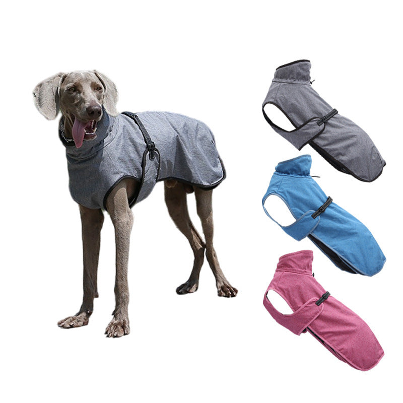 Impermeabile per Cani Modello "Jacket" Facile da indossare