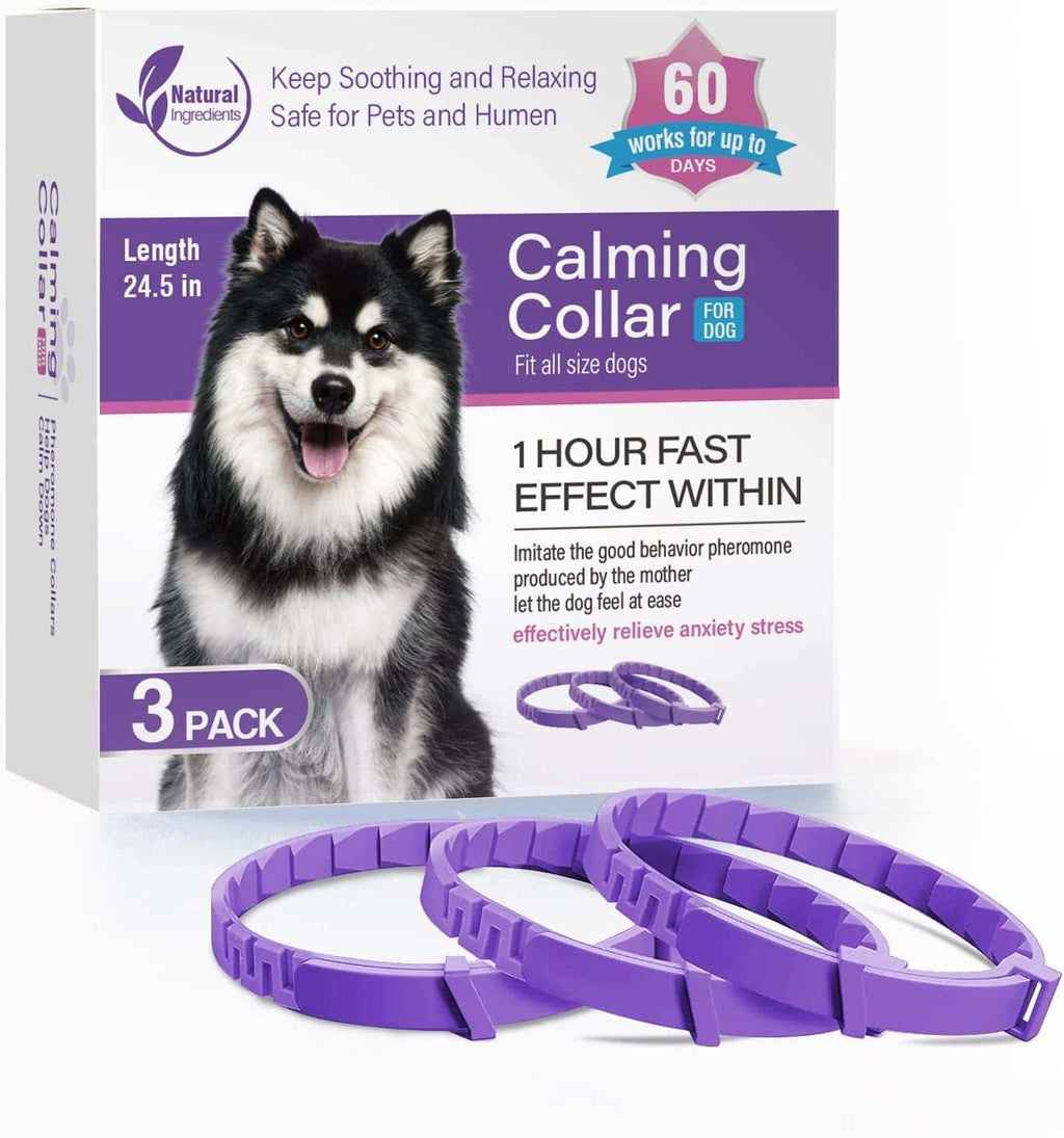 Natural Calming Collar Pet Soothing Calming Collar - Relief and Relaxation for Dogs and Cats