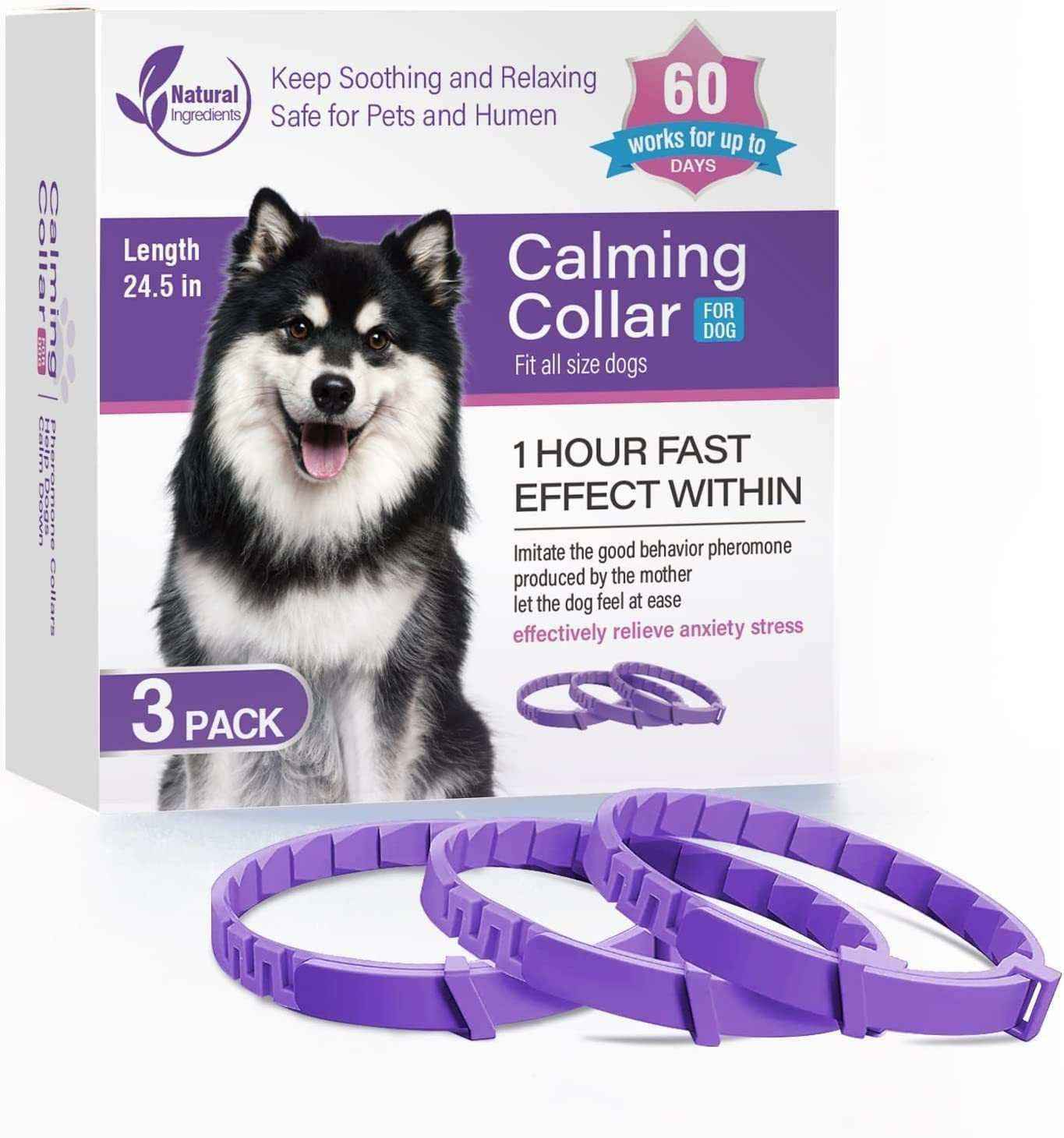 Natürliches Beruhigungshalsband, beruhigendes Halsband für Haustiere – –  Dog Moda