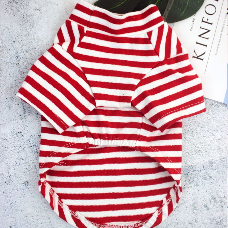 "Authentic" Striped Dog Shirt – Style and Comfort in Every Season