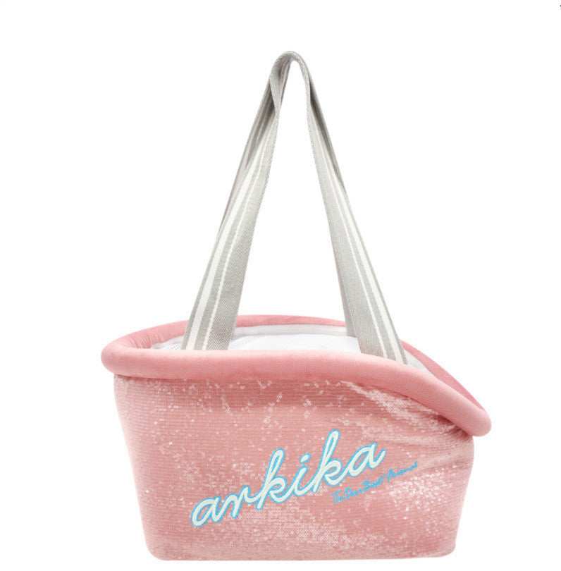 Soft Pet Shoulder Bag Ideal for Puppies