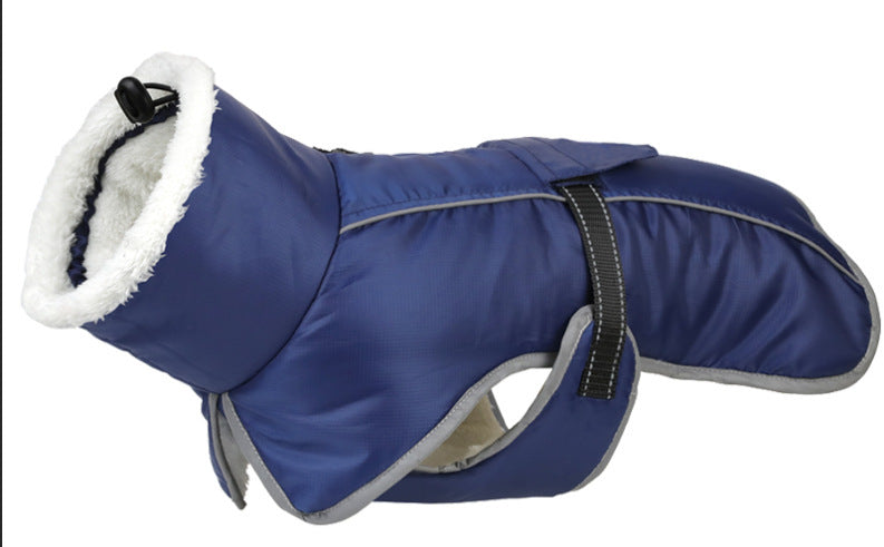"Warm Cloud" Dog Coat with Fleece and Wind Protection