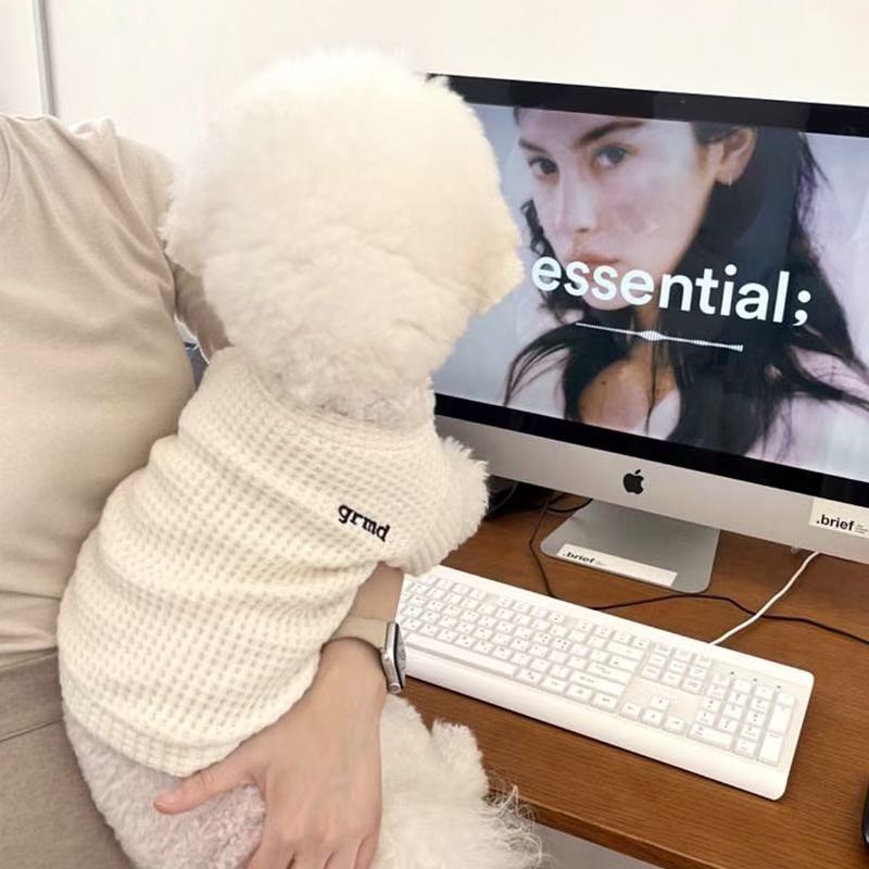 Pull pour chiens « Arma » en polaire écossaise – chaud et doux