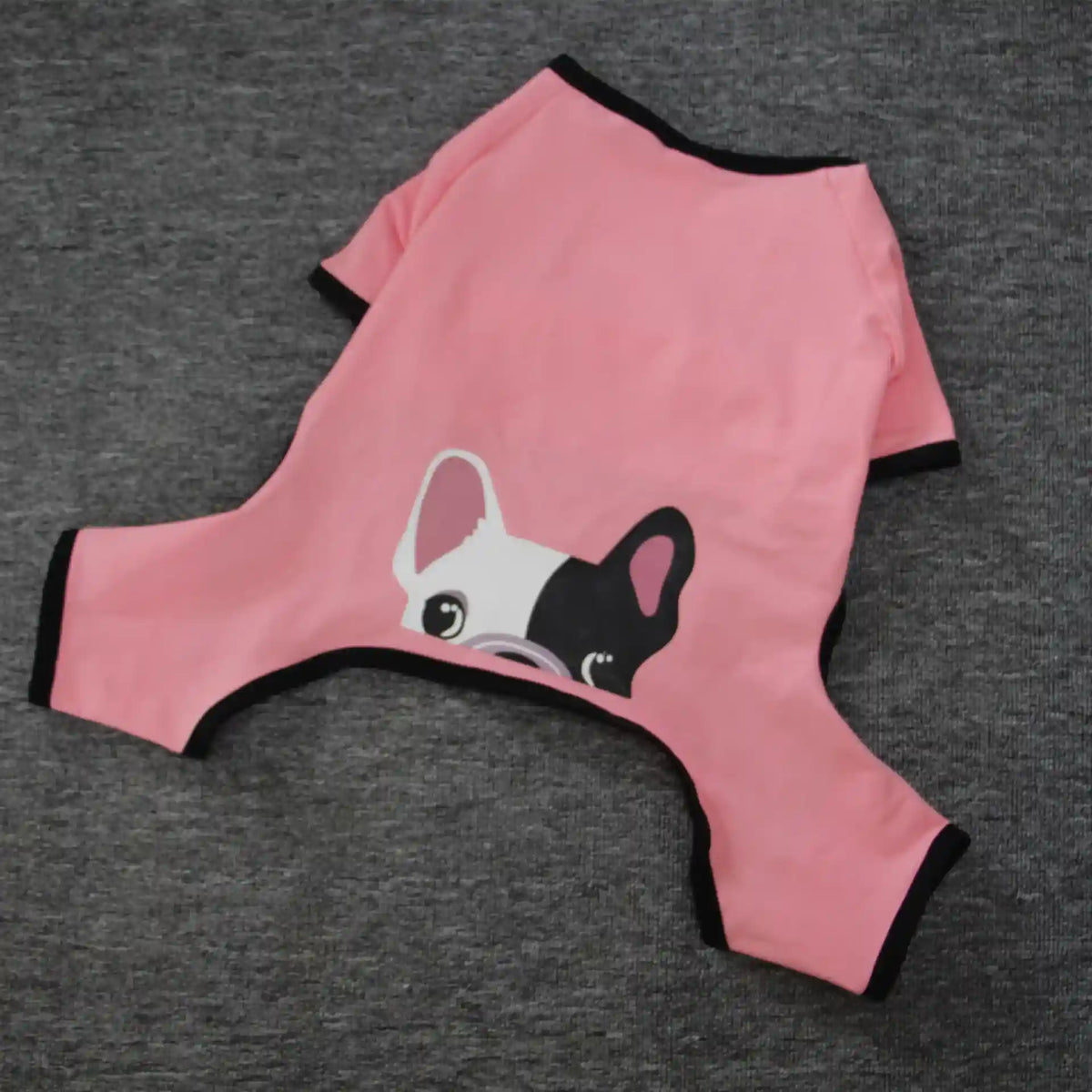 Tutina Pile Cane Bulldog 4 Zampe - Pigiama Invernale by Dog Moda