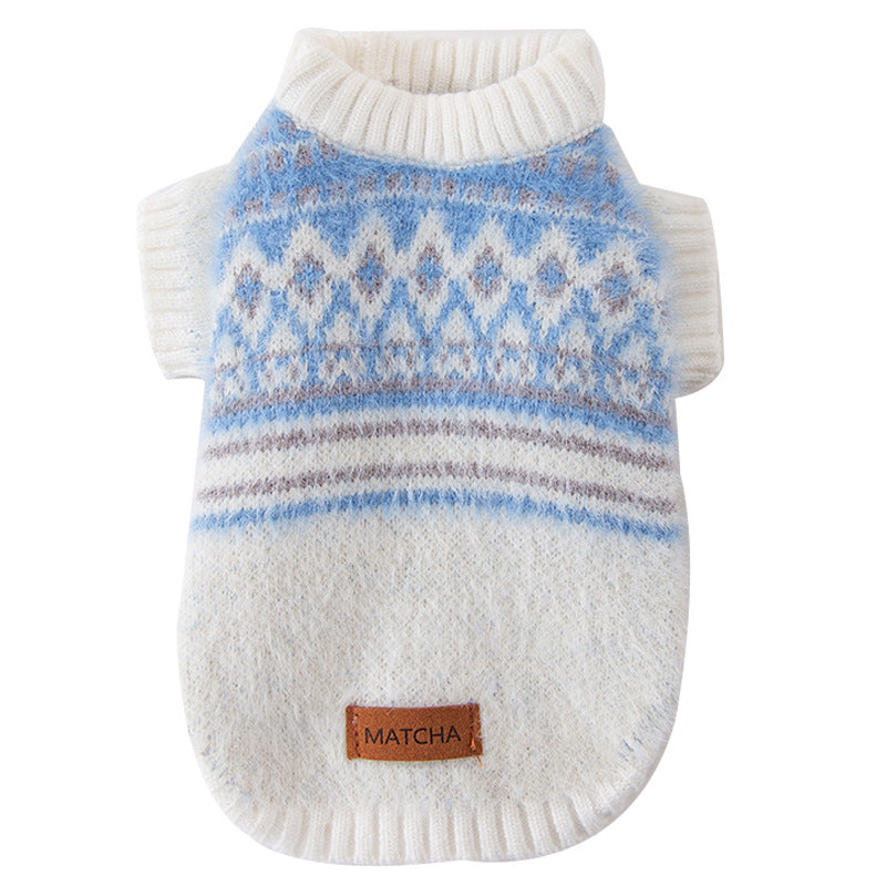 SoffioCaldo Chenille Sweater for Dogs and Cats