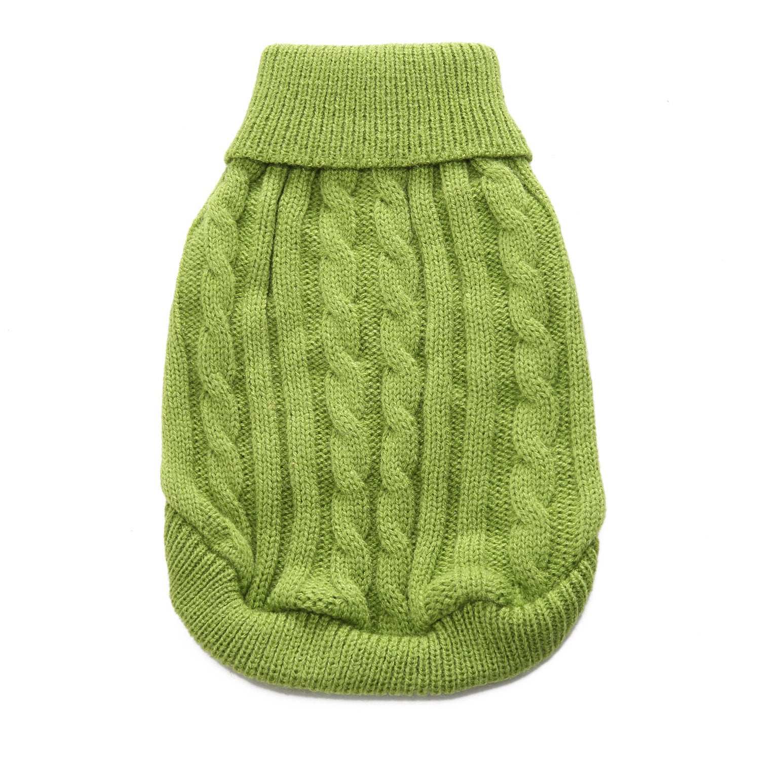 Dog Sweater "Friends" - Cable Knit, Perfect for Poodles! 