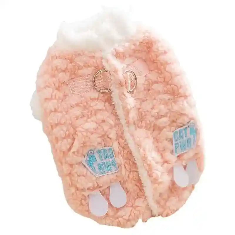 Abrigo de Lana para Perros - Suave con Parche Adorable