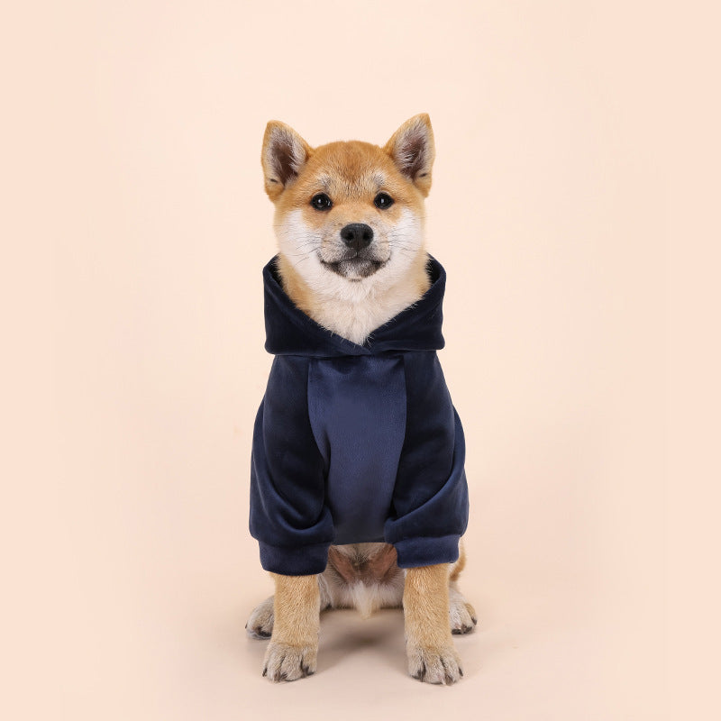 Akita Inu Dog Hoodie with Pom Pom - Warmth and Style for the Winter Months