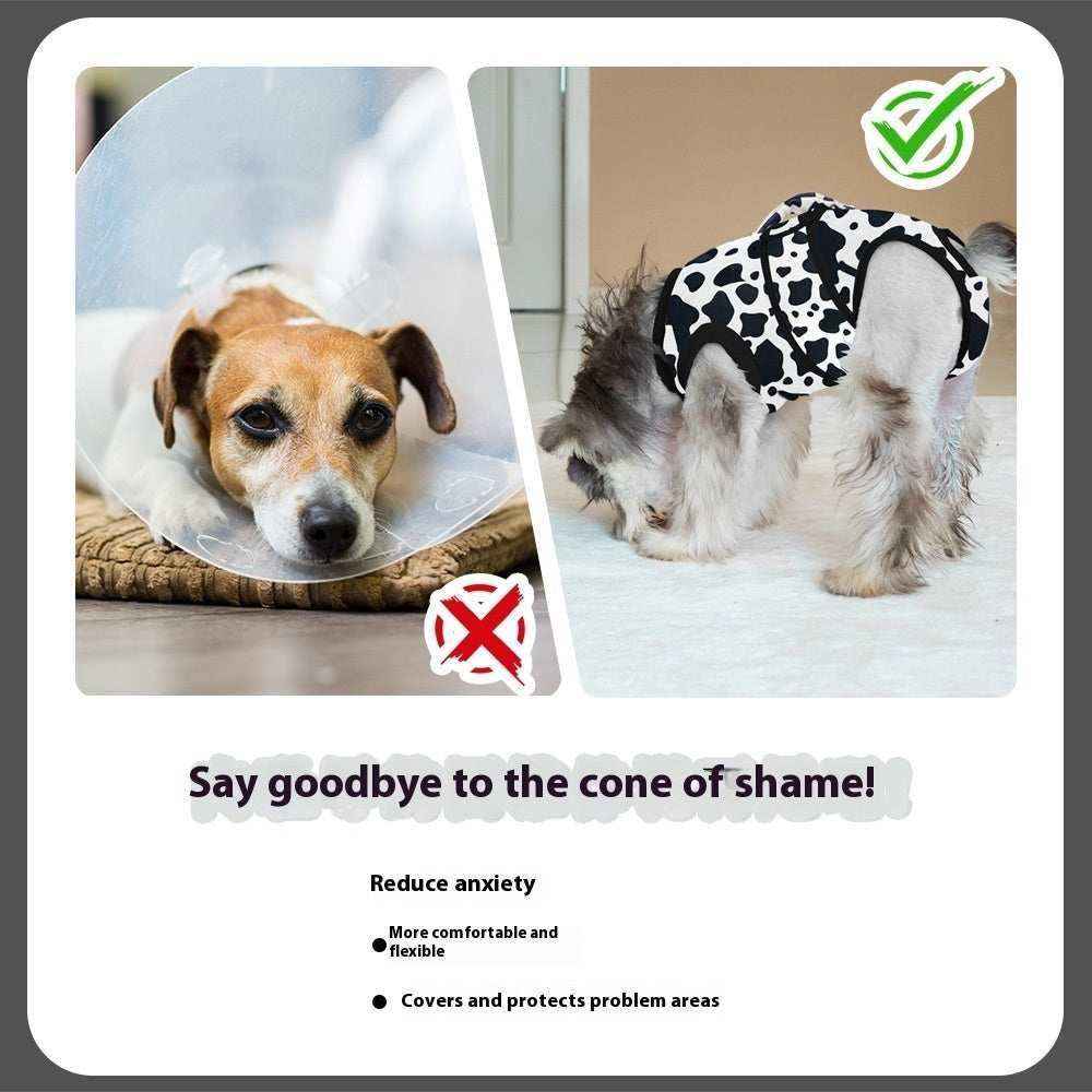 Tutina Post Operatoria per Cani - Anti Leccamento Sterilizzazione by Dog Moda