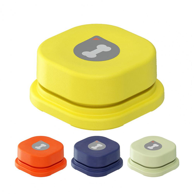 4 Colors Pet Communication Button One-click Prevent Physical Inactivity Recordable Dog Talking Button Toy Cat Toy Pet Products by Dog Moda