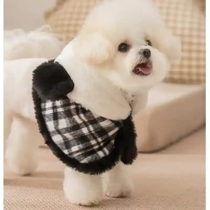 Set Panda Cani Gatti - Mantello Vestitino Inverno Caldo by Dog Moda