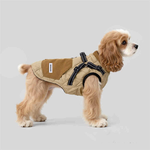 Cappotto per Cani con Pettorina Imbottito Invernale by Dog Moda