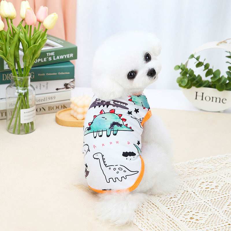 Magliettina Smanicata Cotton Dream - Fantasie Colorate - Dog Moda