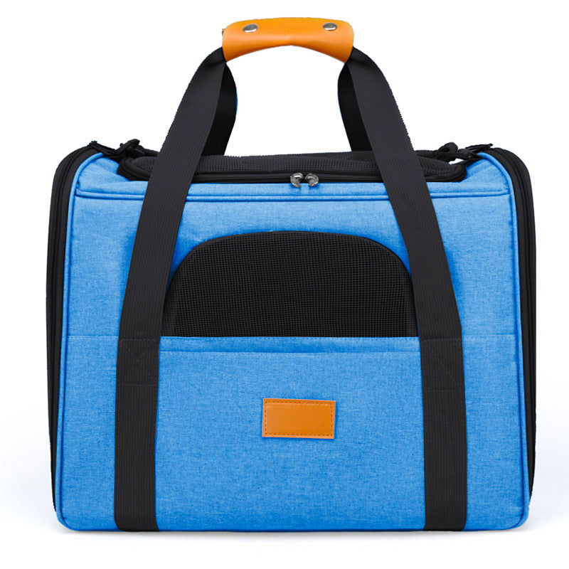 Borsa Trasportino Gatti Cani Cuscino Pieghevole Oxford by Dog Moda