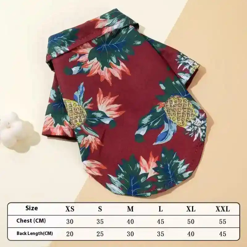 Camicetta Hawaiana per Gatti - Estiva Leggera e Fresca by null