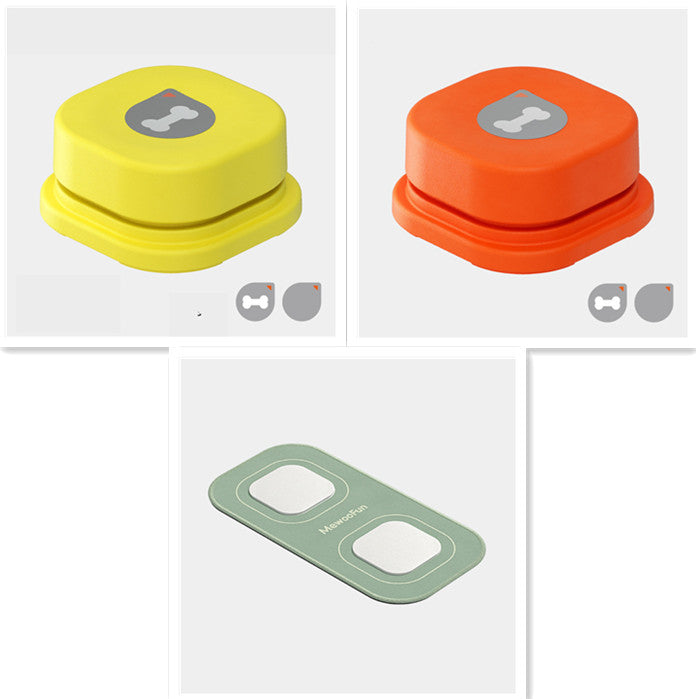 4 Colors Pet Communication Button One-click Prevent Physical Inactivity Recordable Dog Talking Button Toy Cat Toy Pet Products by Dog Moda