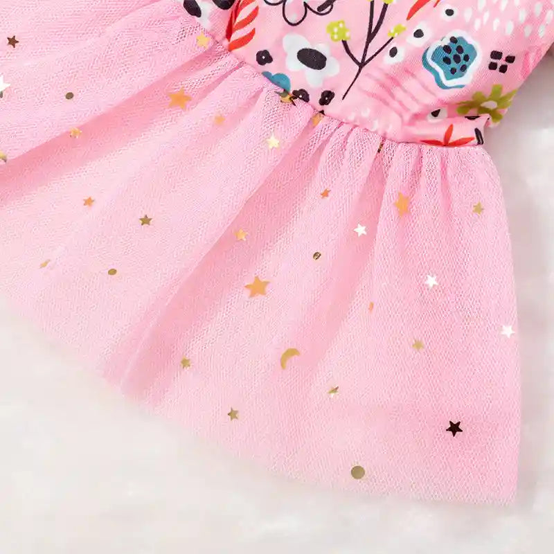 Vestitino per Cani con Gonnellina - 5 Tonalità Rosa by Dog Moda