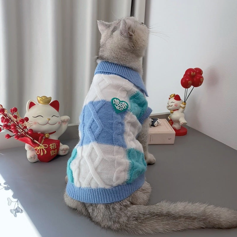 Pull en laine pour chats Kawaii - Style japonais