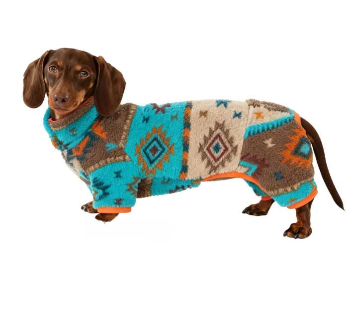 Dog Autumn And Winter Warm Thick Four-legged Pet Clothing