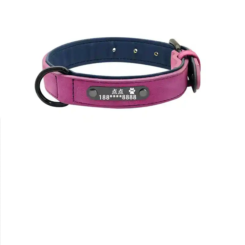 Collare Personalizzato Cani - Nome e Numero Inciso by Dog Moda