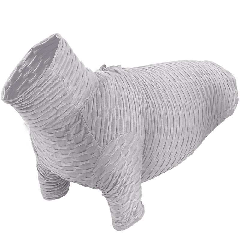 "Springfield" Dog Shirt with Elegant High Collar