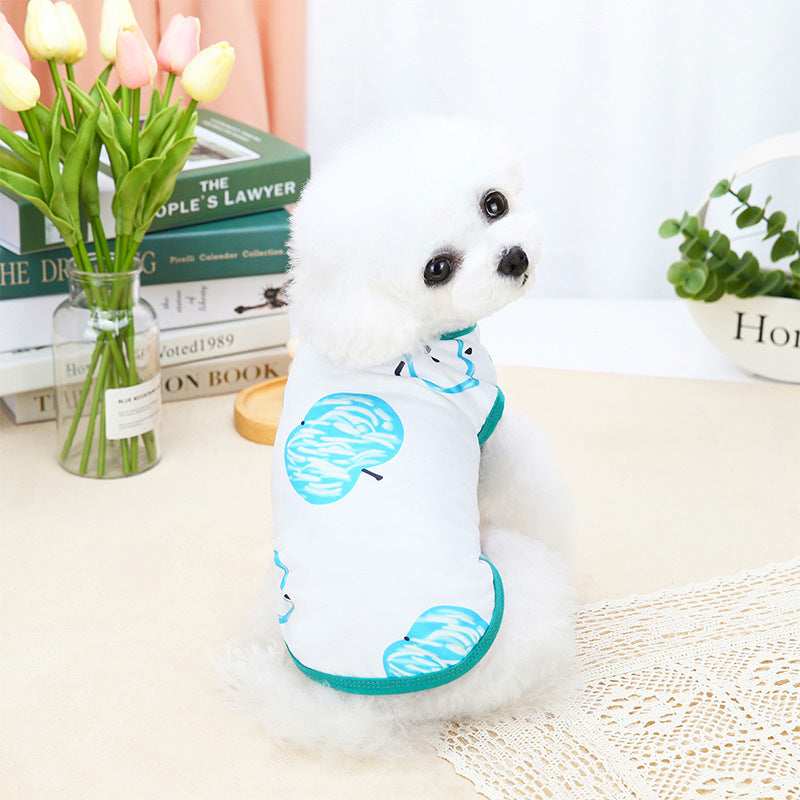Magliettina Smanicata Cotton Dream - Fantasie Colorate - Dog Moda