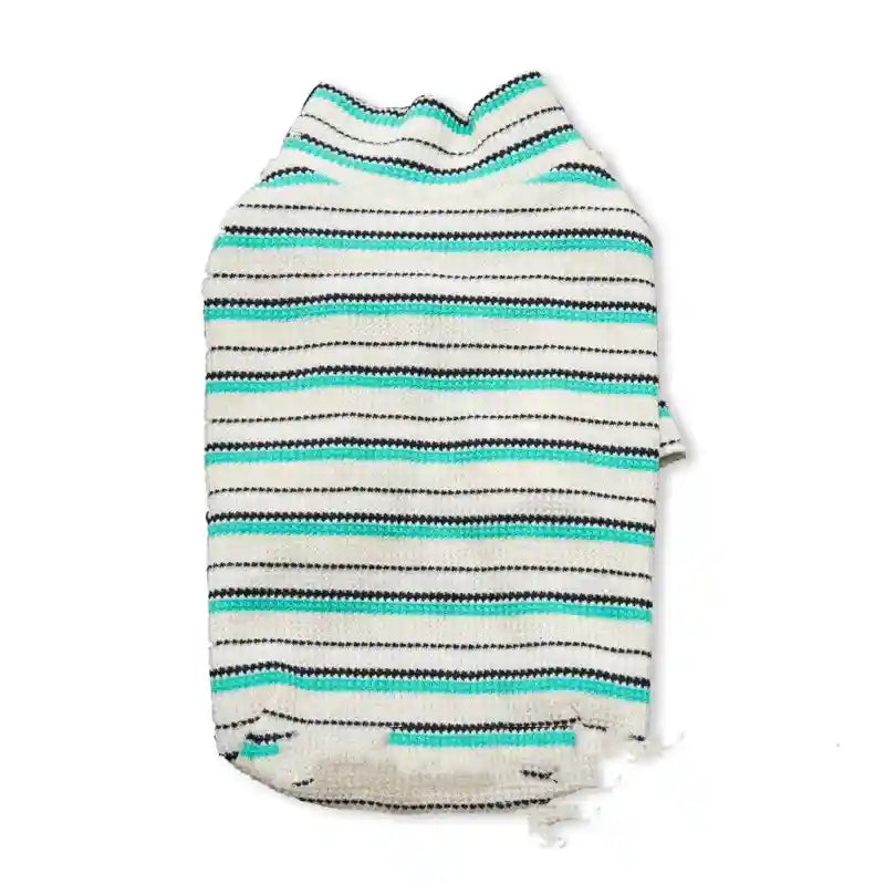 犬用ストライプシャツ - 通気性のある軽量コットン