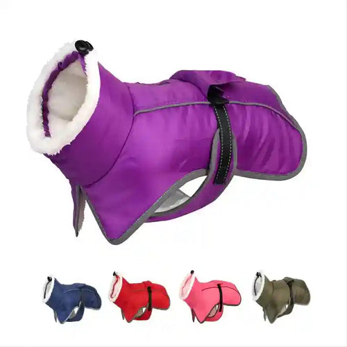 Cappotto per Cani "Nuvola Calda" con Pile e Protezione Antivento by Dog Moda