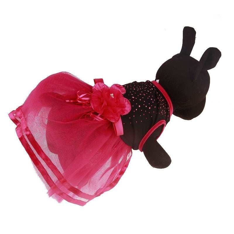 Pink Dog Dress "Aira" - Cheepet