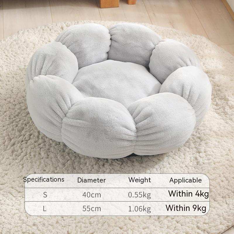 Flower Shape Dog Bed – Soft and Cozy Nest