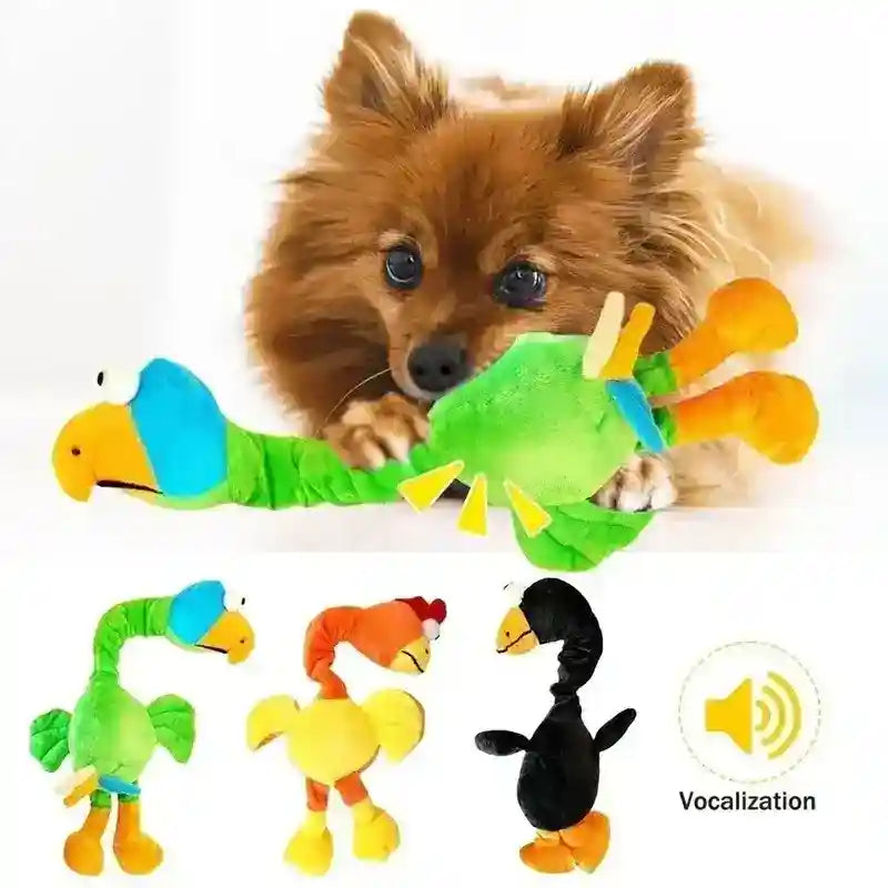 Peluche Uccellino Squeaky per Cani - 36cm Interattivo by Dog Moda