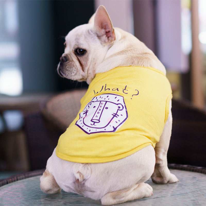 T-Shirt „Löwe“ für Hunde und Französische Bulldoggen