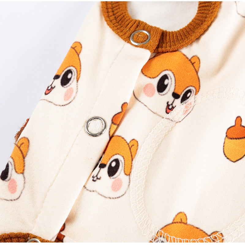 Tutina Chip per Cani con Scoiattolo - Pigiama Smanicato