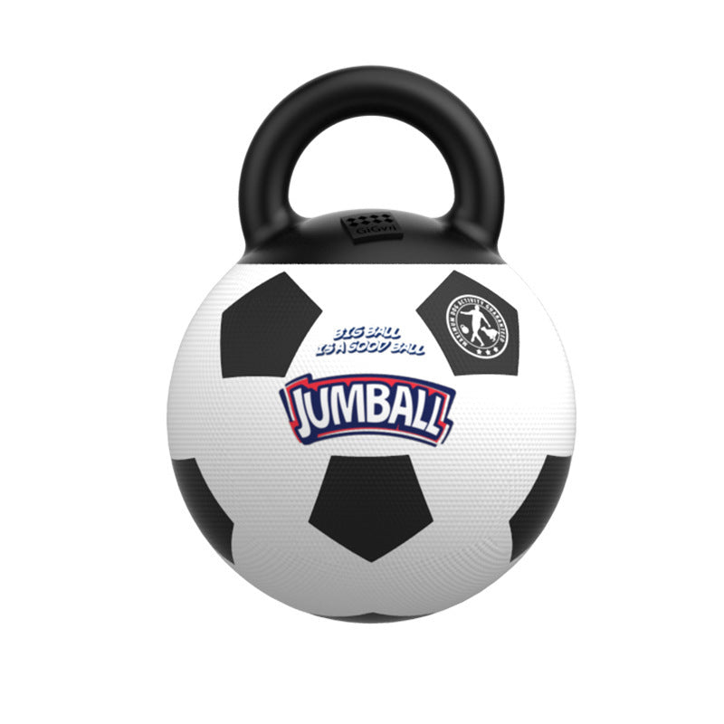 Dog toy basketball with handle "Jumball"