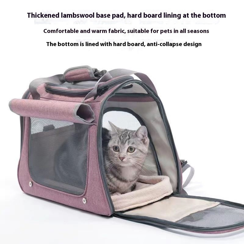 Borsa Trasportino per Cani e Gatti - Pieghevole e Traspirante by Dog Moda