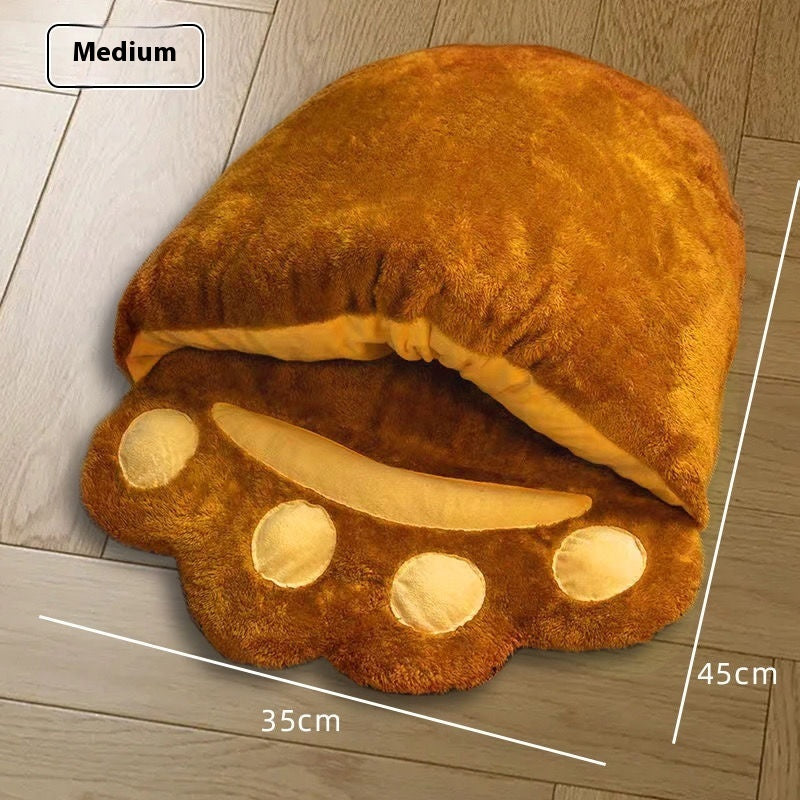 Paw Shaped Dog and Cat Sleeping Bag – Comfort and Style for Your Four-Legged Friend