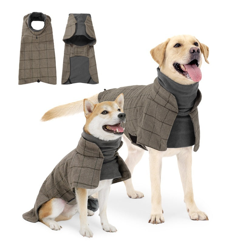 Cappotto per Cani Soho - Caldo con Pettorina e Collo Alto