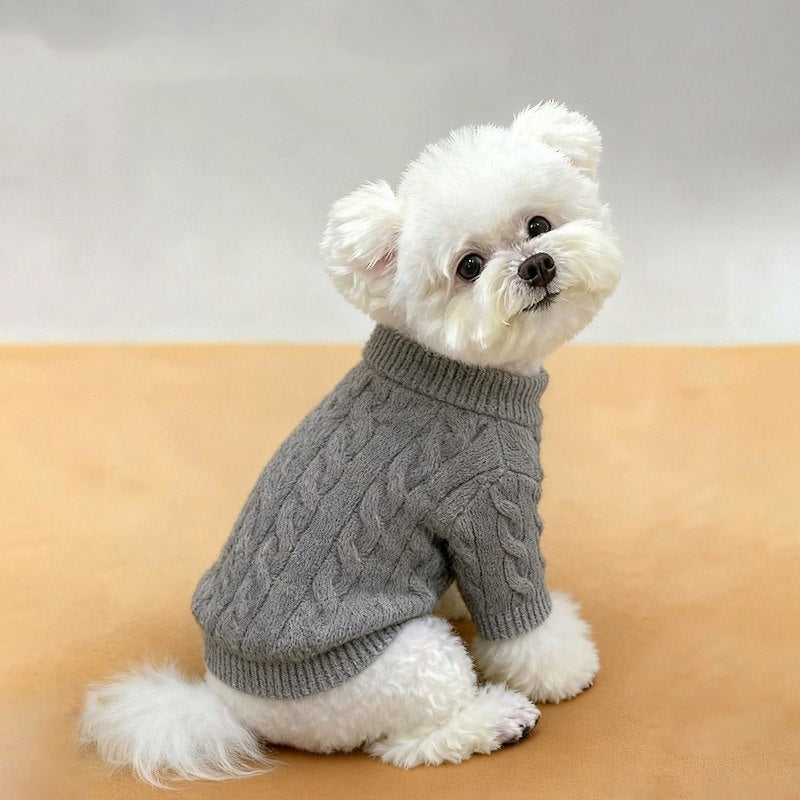Maglione Cane Gatto Effetto Due Pezzi Autunno Inverno by Dog Moda