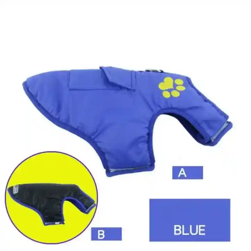 Cappotto Invernale per Cani Retriever - Cotone con Pettorina Integrata by Dog Moda