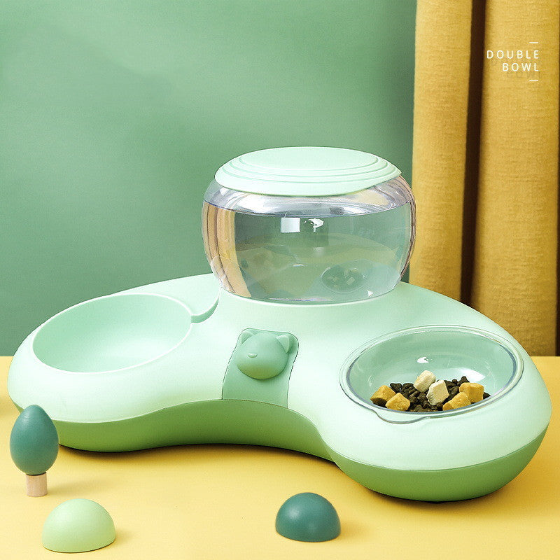 Double bowl for small dogs and cats - Cheepet
