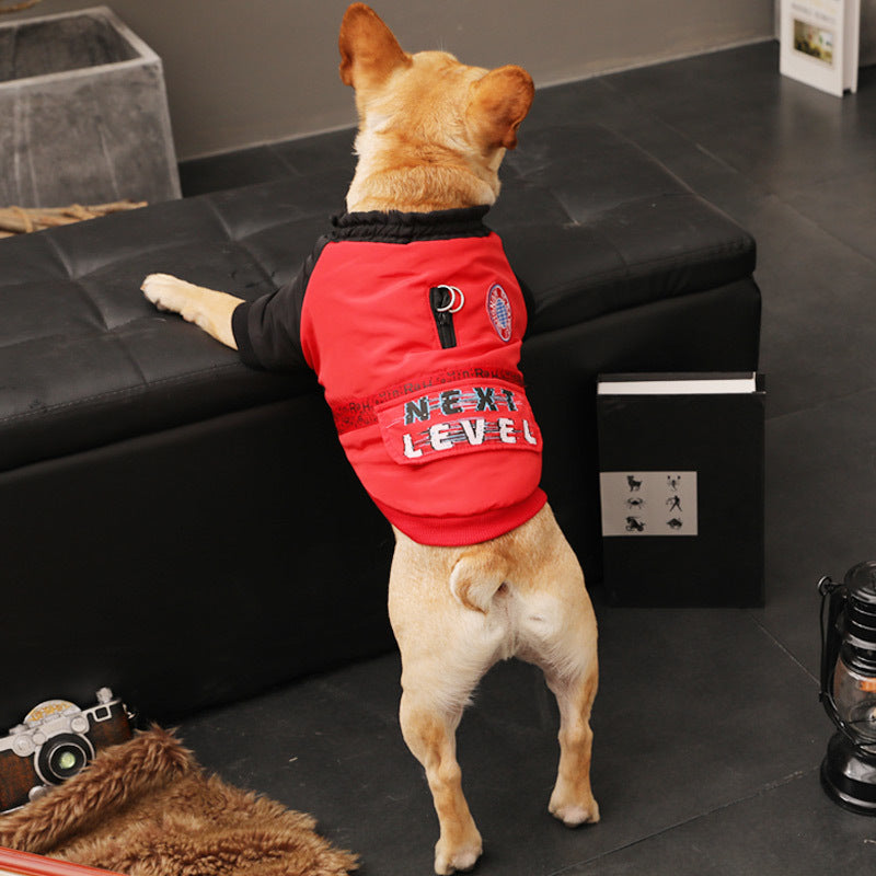 Red Dog Jacket with Rings "Next Level"