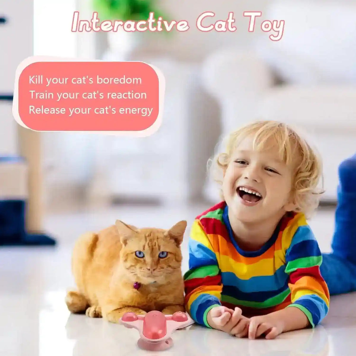 Gioco Interattivo Gatti Cani - Dispenser Snack con Ventosa by Dog Moda