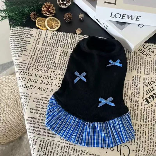 Vestitino preppy per gatti e cani piccoli - foto 2