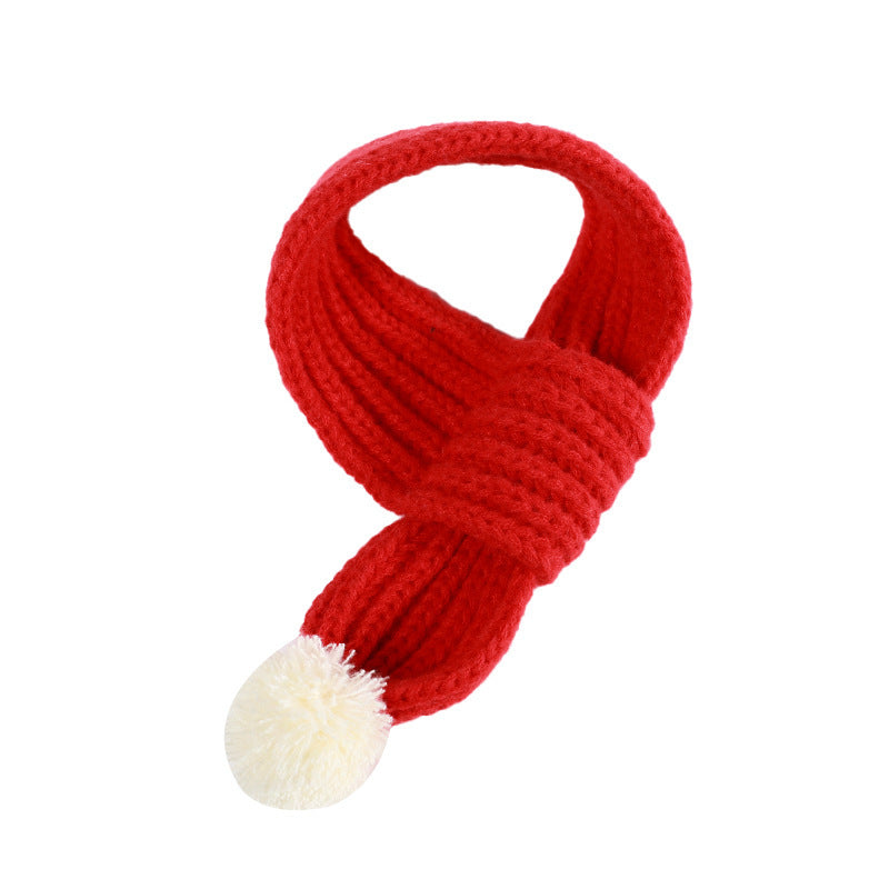 Christmas Scarf for Dogs and Puppies – Soft and Warm Winter Accessory