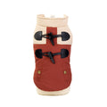 Sleeveless Dog Coat - Buttons, Pockets