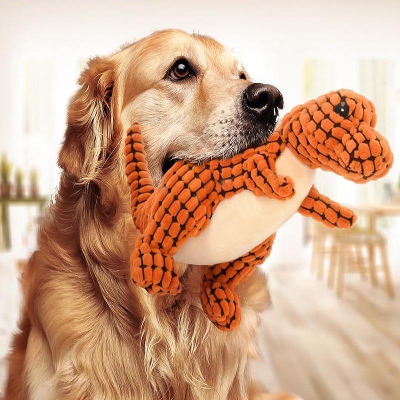 Plush Dog Toy "Tyrannosaurus Rex" - Cheepet