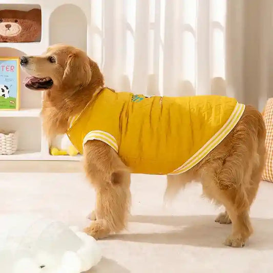 Cappotto Cani Taglia Grande Lucky Dog - Imbottito Caldo by null