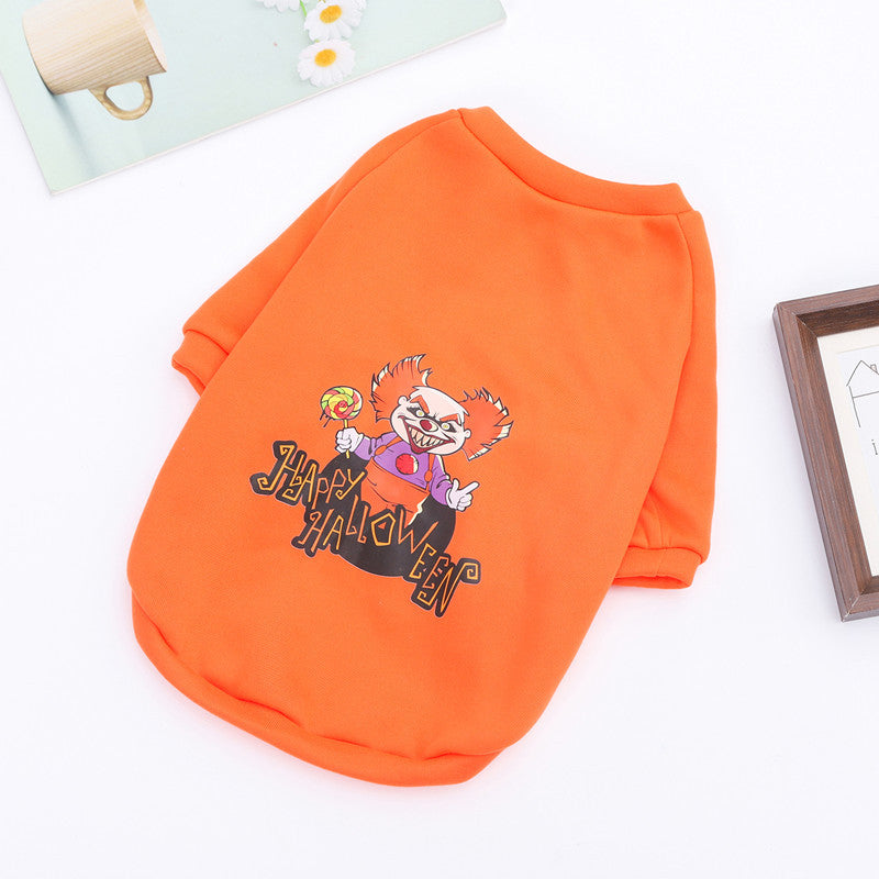 Felpa Cane Halloween Zucca Fantasma - Maglione Spaventoso by Dog Moda