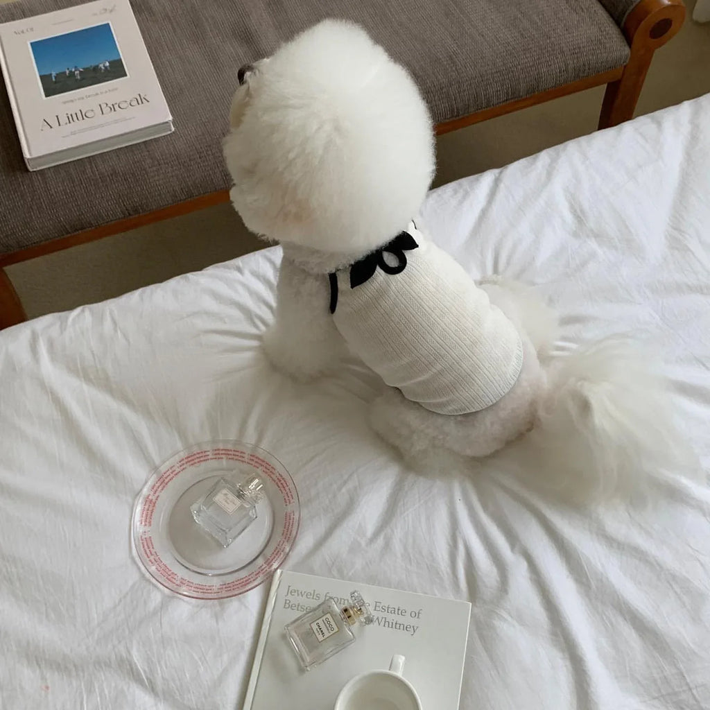 Dog Vest with Bow - Stylish and Comfortable